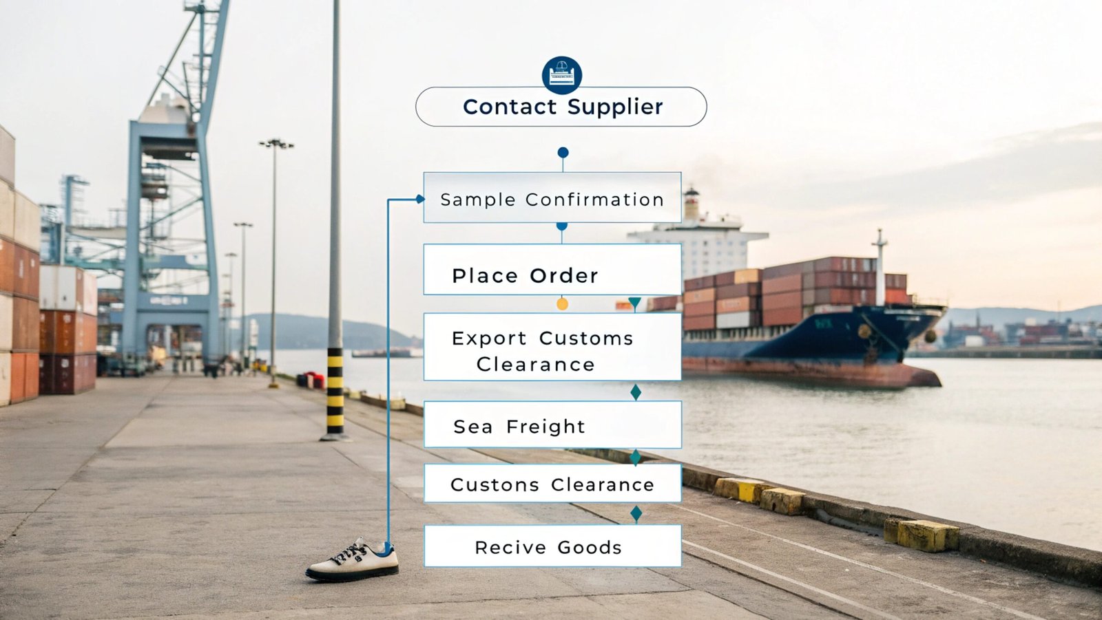 importing shoes